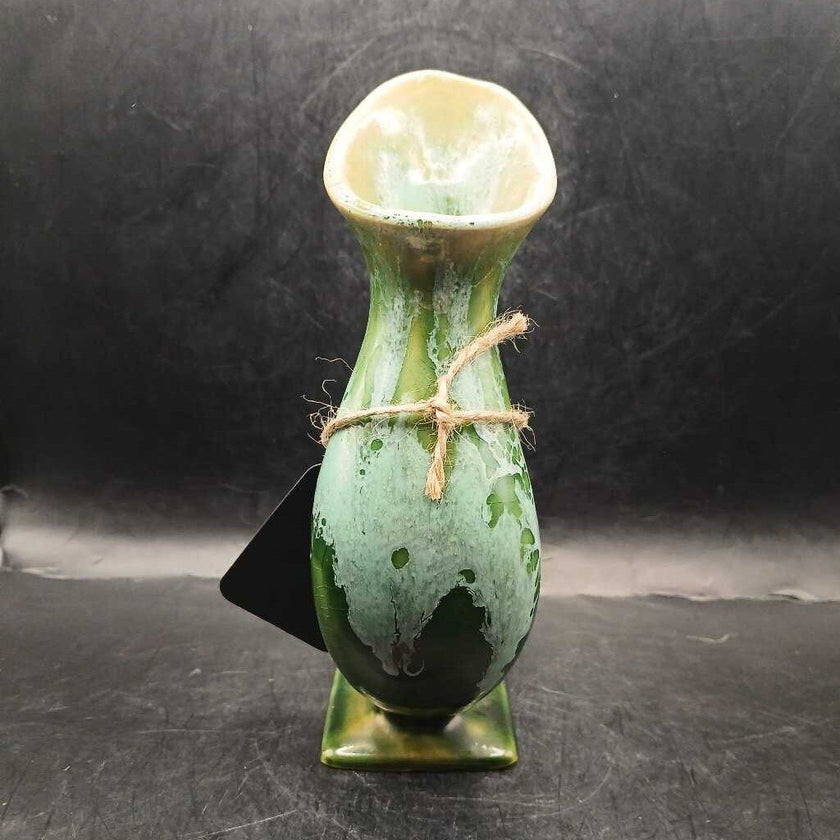 Vtg. Dryden Double Vase Pottery