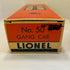 Lionel Gang Car, postwar