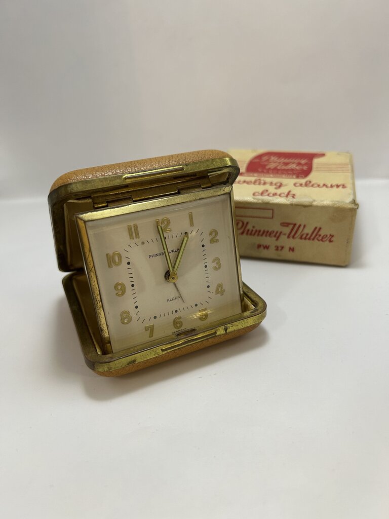 Phinney-Walker German Traveling Alarm Clock (orig. box)