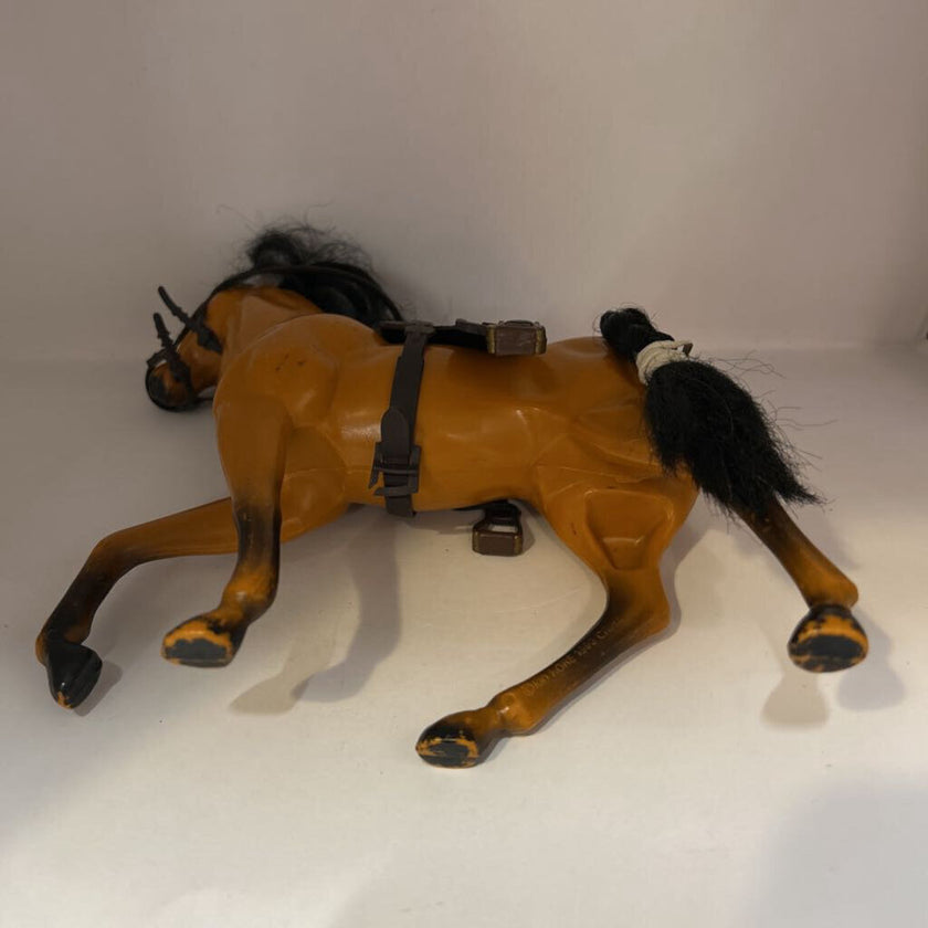 Brown Horse w/ Saddle
