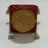 Harrah's Hinged Enamel Rhinestone Trinket Box