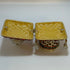 Harrah's Hinged Enamel Rhinestone Trinket Box