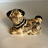 Vtg pug salt and pepper shaker