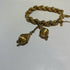 Vintage 18K Gold Plated Bolero 1962 Signed Monet Bracelet