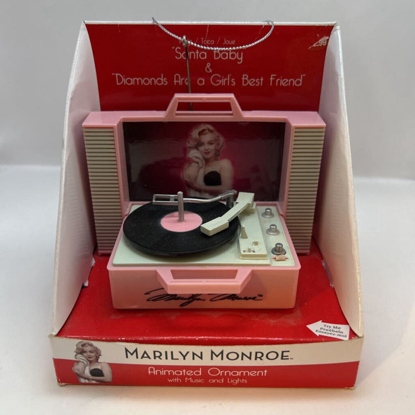 Marilyn Monroe 2012 record ornament