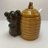 Bear and Beehive Honey Pot