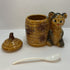 Bear and Beehive Honey Pot
