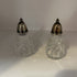 Swirl Salt & Pepper Shakers, Silver Plated