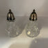 Swirl Salt & Pepper Shakers, Silver Plated