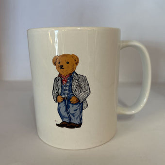 Vintage Polo Bear Cowboy mug