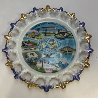 1964 New York World's Fair Plate