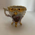 Vtg small china tea glass