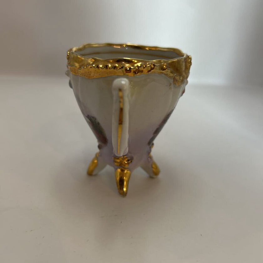 Vtg small china tea glass