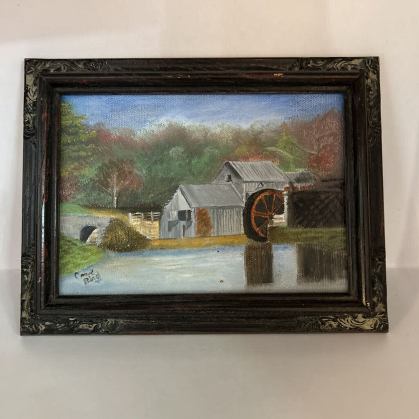 Carol Bird Oil Painting of Water Mill