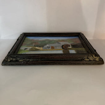 Carol Bird Oil Painting of Water Mill