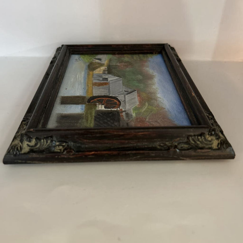 Carol Bird Oil Painting of Water Mill