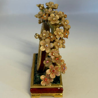 Rare Jay Strongwater Cherry Blossom Frame