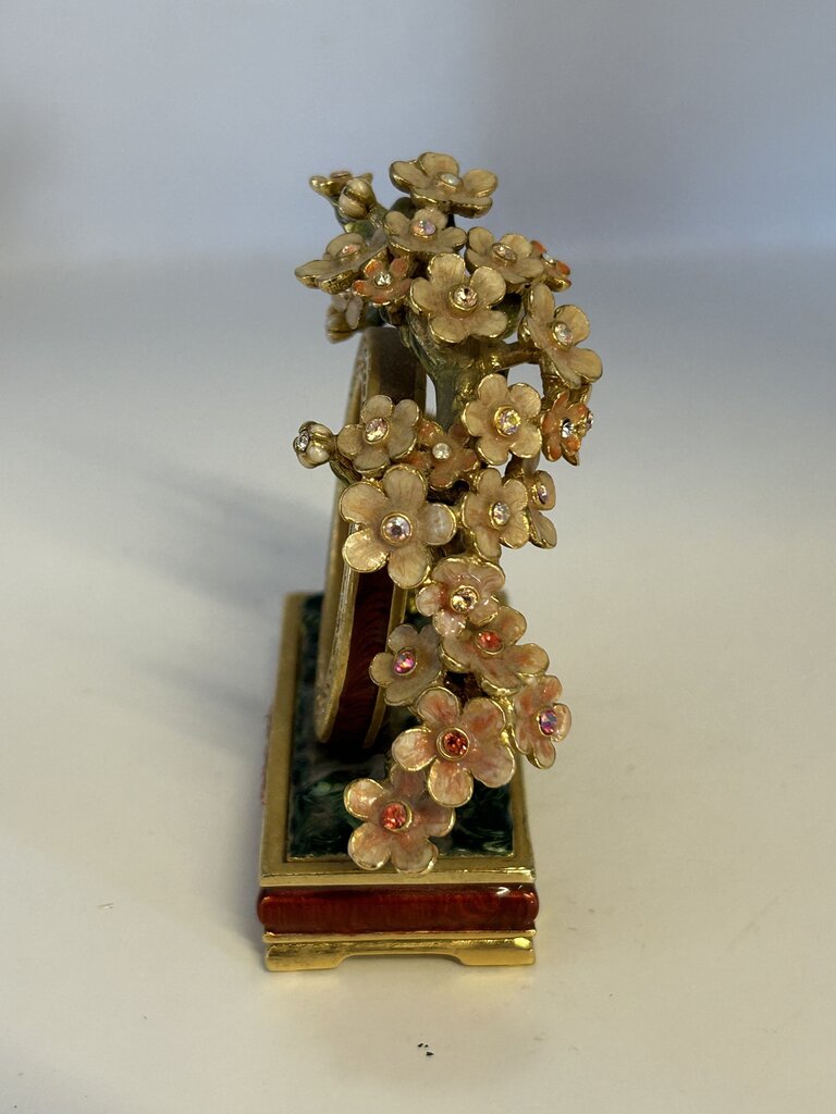 Rare Jay Strongwater Cherry Blossom Frame