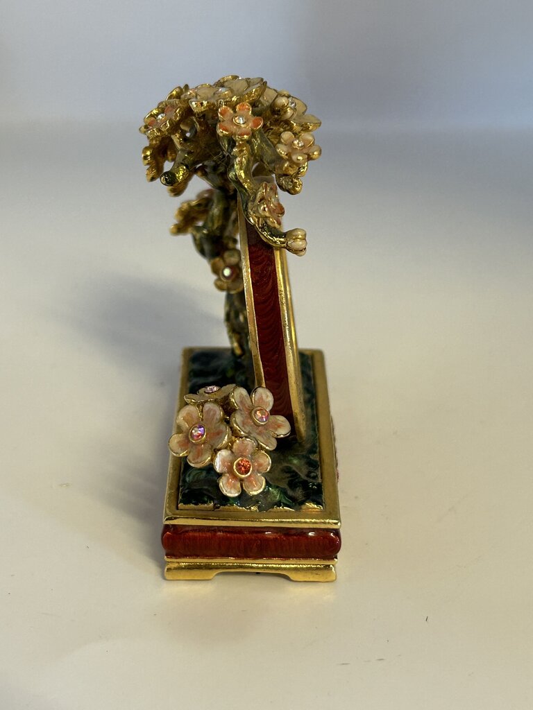 Rare Jay Strongwater Cherry Blossom Frame