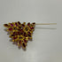Vintage Juliana Delizza Elster Navette Flower Rhinestone Brooch