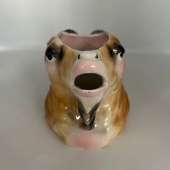 Vintage Royal Bayreuth Figural Ram's Head Creamer or Jug