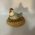Ceramic Hen on a Nest