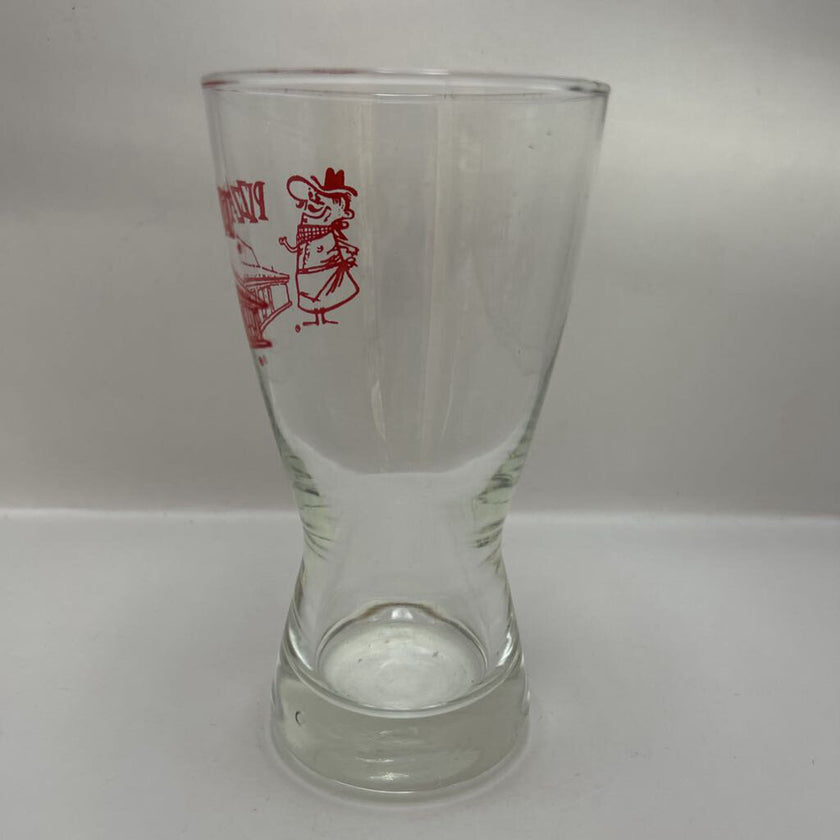 Pizza hut glass original mascot, 