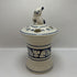 Dedham Pottery Toothbrush Holder
