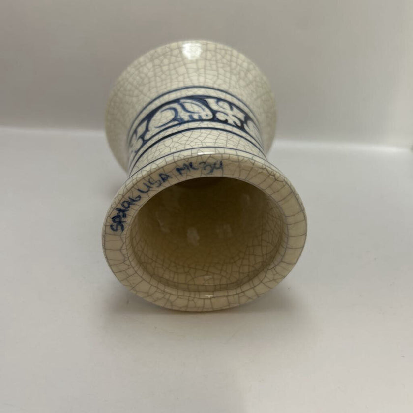Dedham Pottery Toothbrush Holder