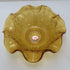 Italian amber glass dish