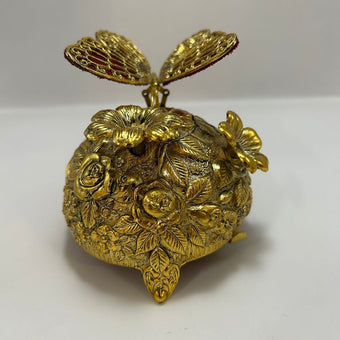Brass Butterfly Music Box Japan