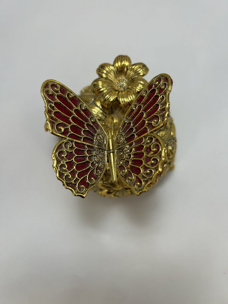Brass Butterfly Music Box Japan
