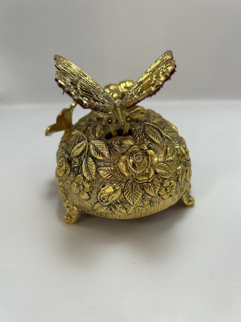Brass Butterfly Music Box Japan
