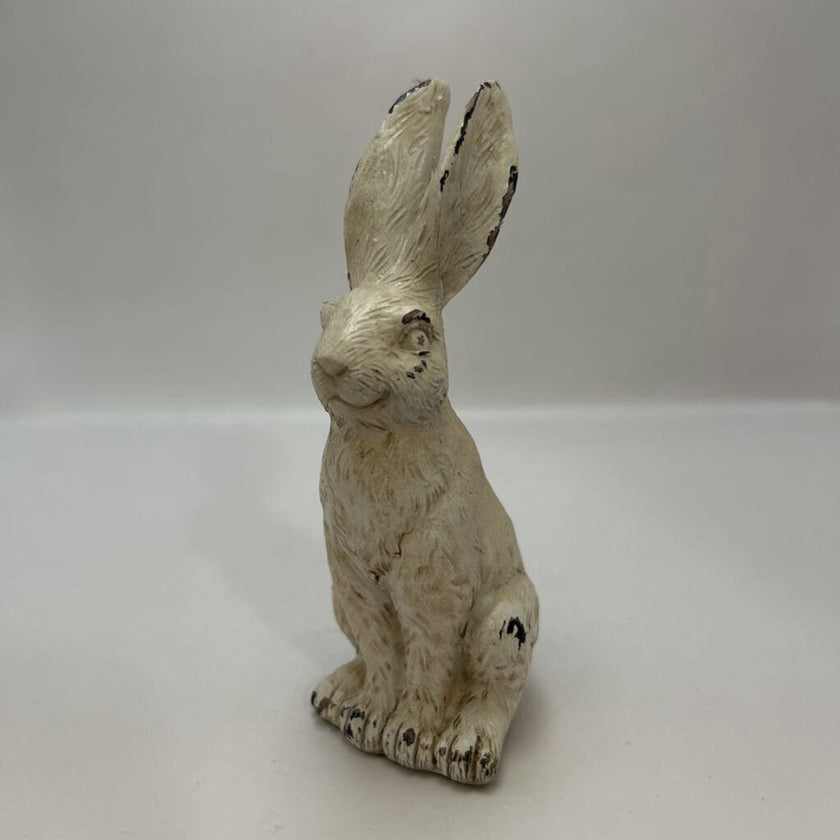White rabbit figurine