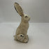 White rabbit figurine