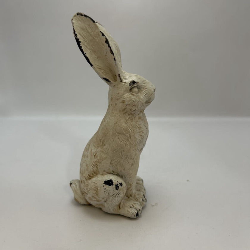 White rabbit figurine