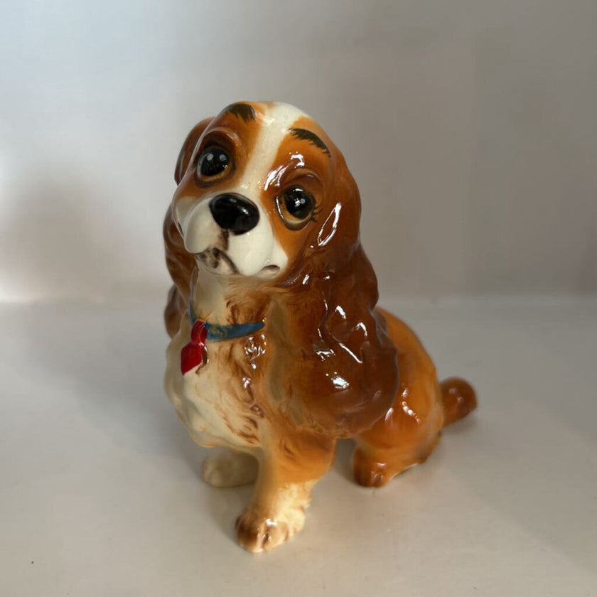 Vintage Walt Disney Productions 'Lady' Ceramic Figurine from 