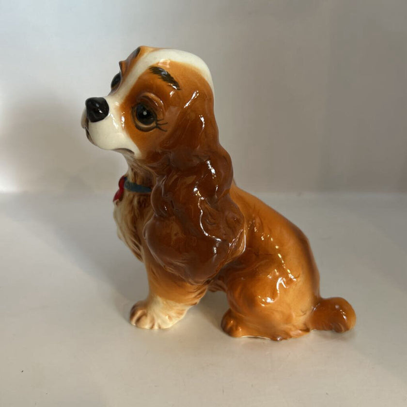 Vintage Walt Disney Productions 'Lady' Ceramic Figurine from 