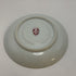Vintage English fine bone china teacup and saucer with green floral pattern