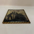 Vintage Reverse Painted Silhouette Picture