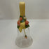 Avon 1989 Floral Crystal Lead Bell