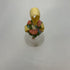 Avon 1989 Floral Crystal Lead Bell