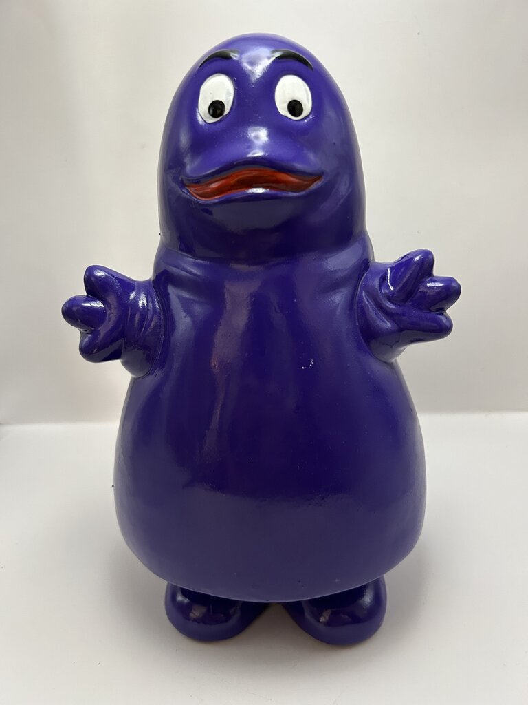 1985 ceramic Grimace piggy bank