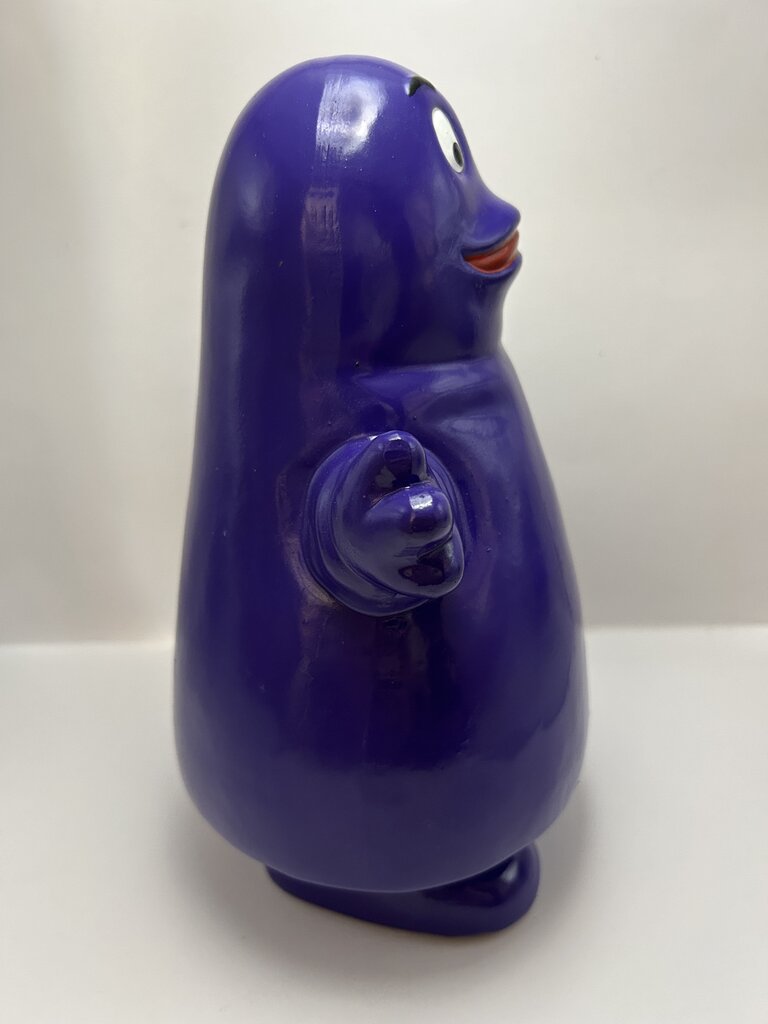1985 ceramic Grimace piggy bank