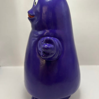 1985 ceramic Grimace piggy bank