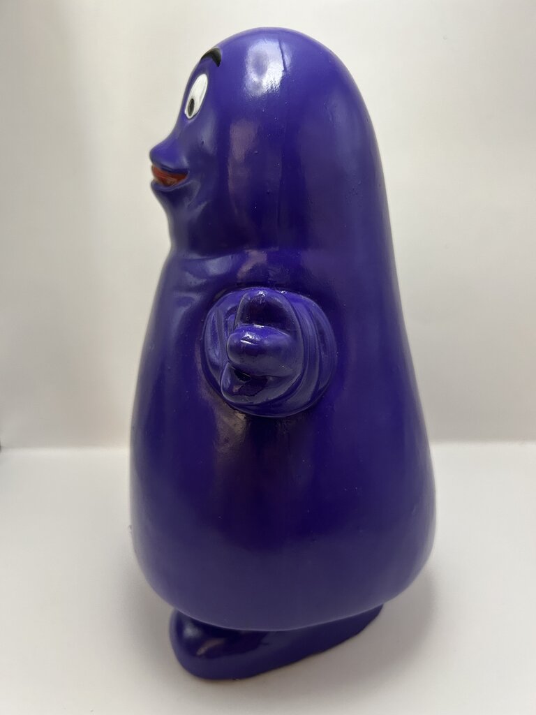 1985 ceramic Grimace piggy bank