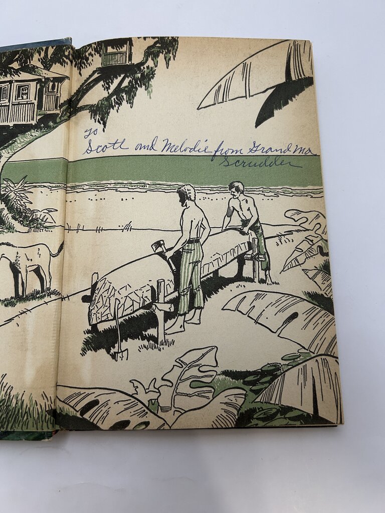 1969 Swiss family Robinson hardcover book