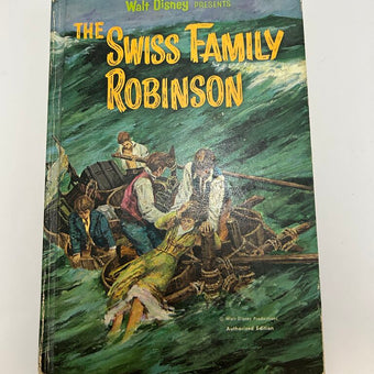 1969 Swiss family Robinson hardcover book