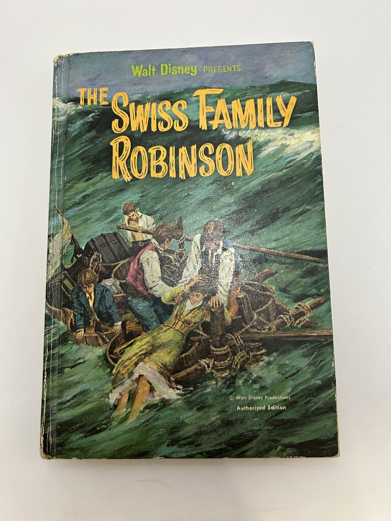 1969 Swiss family Robinson hardcover book