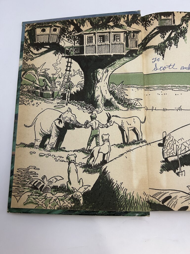 1969 Swiss family Robinson hardcover book